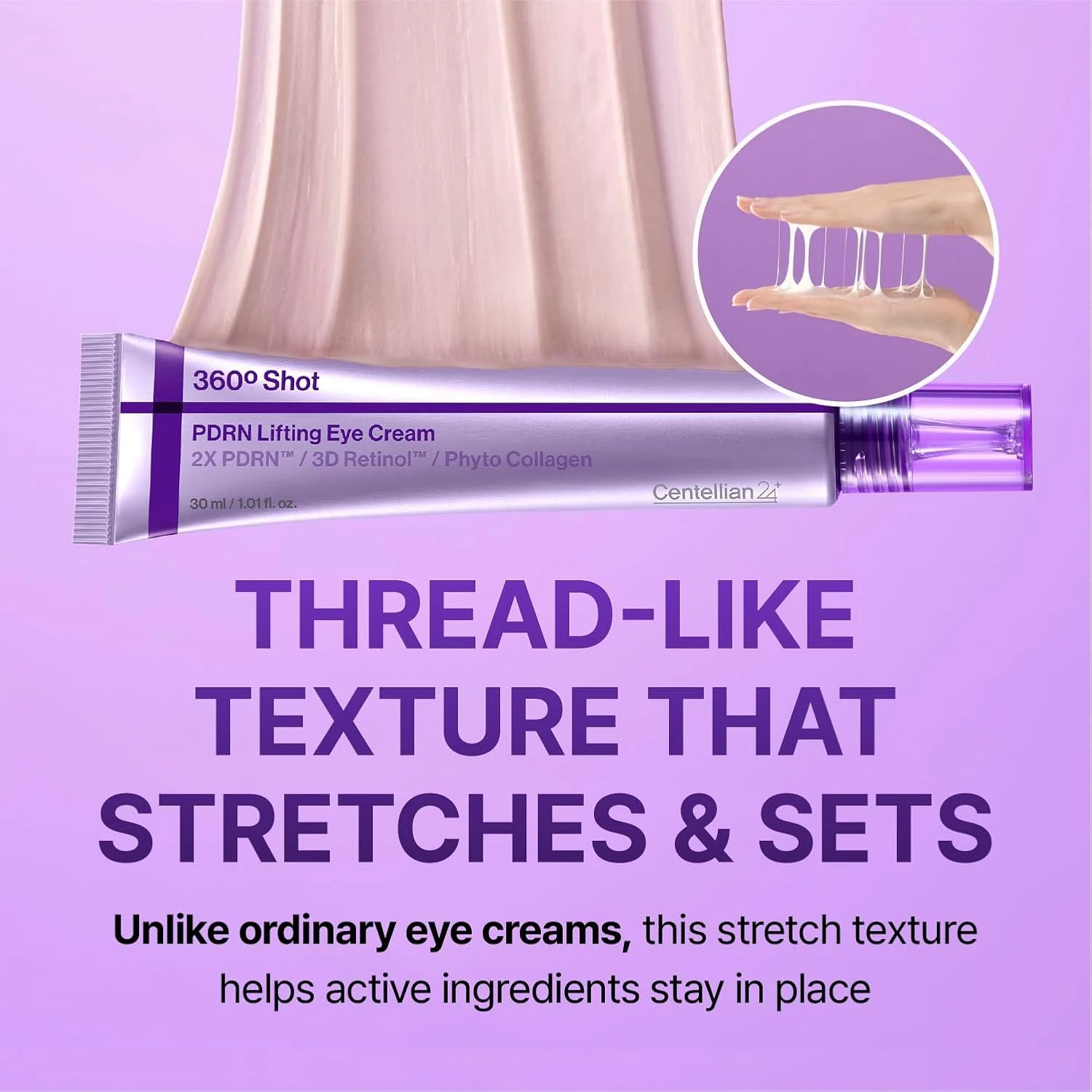 360º Shot PDRN lifting Eye cream 30ml - Image 6
