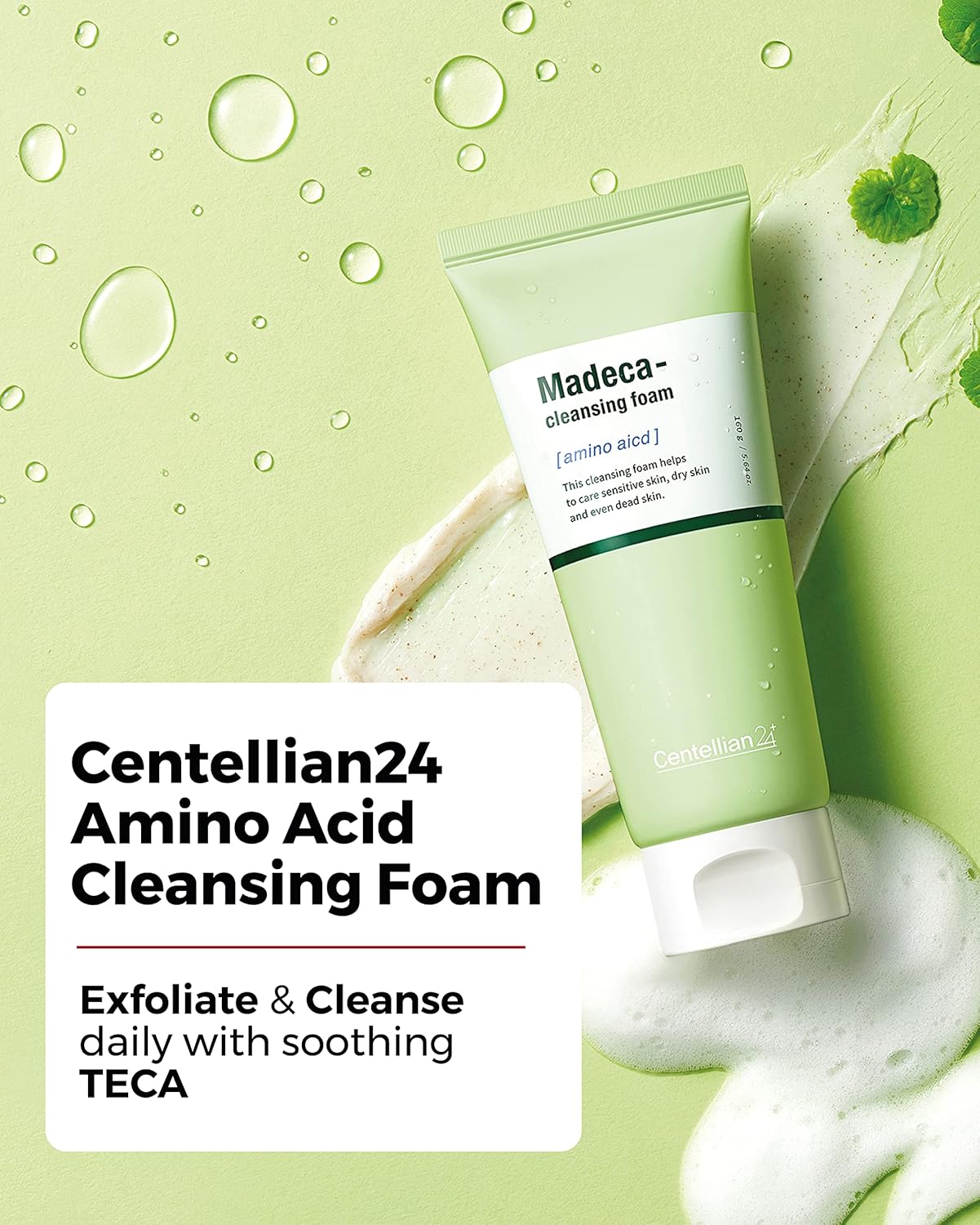 Madeca Amino Acid Cleansing Foam 160g - Image 2
