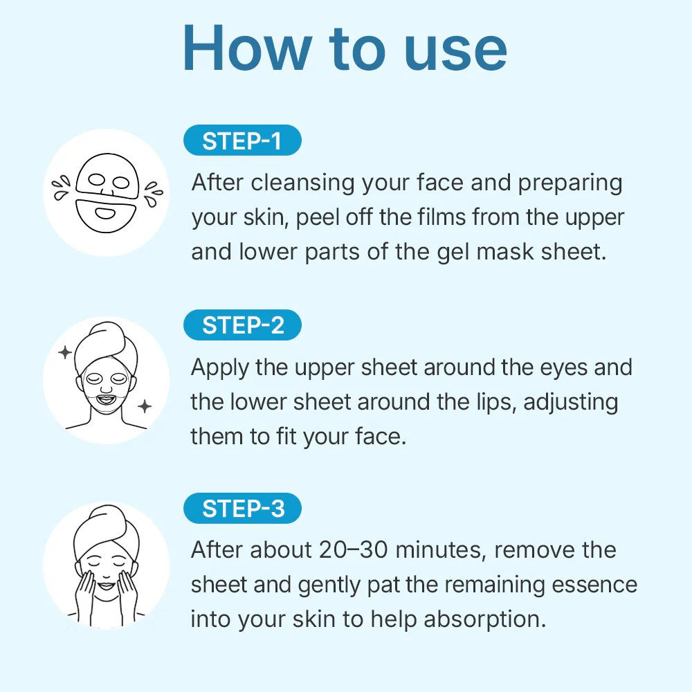 Madeca Lab Hyal Waterfull Glow Gel Mask 5ea - Image 5