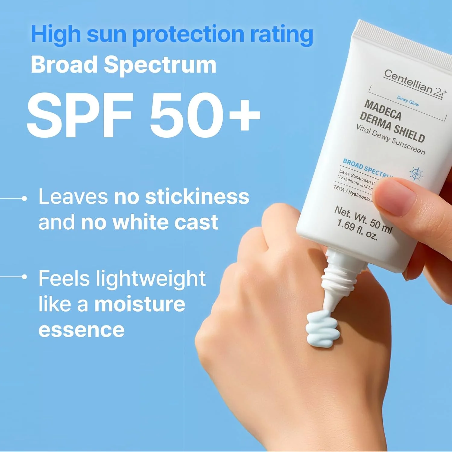 Madeca Derma Shield Vital Dewy Sunscreen 50ml - Image 6